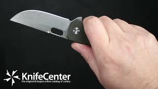 QSP Knives Unicorn Button Lock Flipper Knife [upl. by Adnilahs]