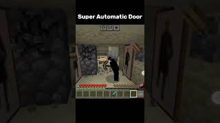 Super automatic Door minecraft short virlshort tranding IMTechno TechnoGamerzOfficial [upl. by Rraval831]