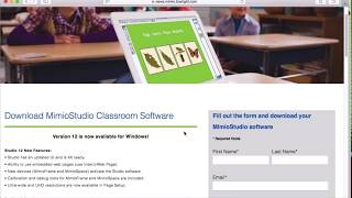 MimioStudio Interactive Whiteboard Download [upl. by Nanice]