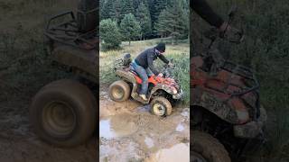 4x2  more fun atv atvoffroad 4x4 offroad 4x4offroad canam polaris arcticcat cfmoto aodes [upl. by Mauer]