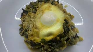 Tave me spinaq e veze  Burani me spinaq  Casserole with spinach and eggs [upl. by Amimej]