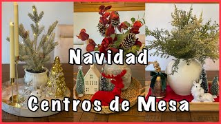 Ideas Centros de Mesa 🎄NAVIDAD 2024 🎄navidad decoration ideas christmas [upl. by Sandi757]