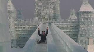 The worlds coldest slide in Harbin China [upl. by Horton117]