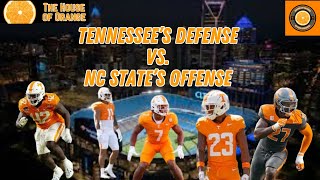 Tennessees Defense vs North Carolina States Offense  Tennessee Vols Football [upl. by Salakcin]