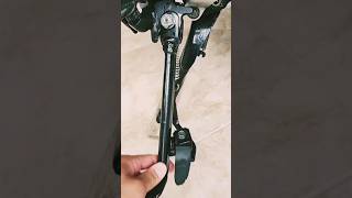 motorcycle side stand losing problem solve At Home motorcycle honda sidestand shorts [upl. by Nonnel]