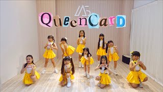 ▶白白老師  幼兒熱舞◀GIDLE  Queencard MV Dancecover｜成果影片 [upl. by Haeluj793]