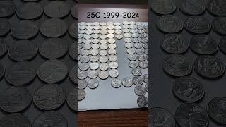 25C 19992024 coinsunitedstatesmonedascollectionmonedasantiguashistorymoneynumismaticausa [upl. by Dilks]