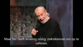 George Carlin on Germs with dutch subs [upl. by Hobey]