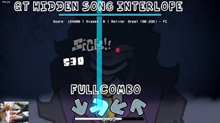 fnfQT 20 UPDATE HIDDEN SONG INTERLOPE SF5 FULLCOMBO [upl. by Pilif]