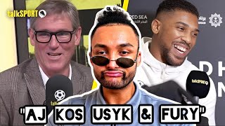 NO DIDDY TALKSPORT BLOW ANTHONY JOSHUA PHENOMENALLY FT SAUDI SIMON JORDAN [upl. by Brandt]