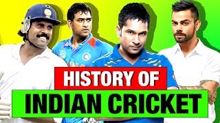 When Cricket Started in India  History in Hindi  World Cup  National Cricket Team [upl. by English198]