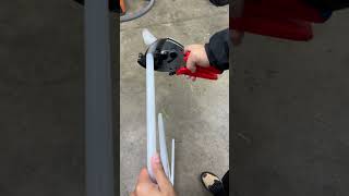 Knipex Pipe Cutters  Cutting Wirsbo PEX [upl. by Kosel409]