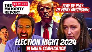 Majority Report Sam Seder REACTS to 2024 Election PlaybyPlay of EVERY Moment [upl. by Sirraj]