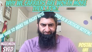 🚨Why We Carriers Are Worth Much More then 13 postoffice mailman Nalc MailmanSyed🚨 [upl. by Spike]