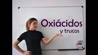 QUÍMICA Formulación de OXIÁCIDOS y trucos [upl. by Ennovi]