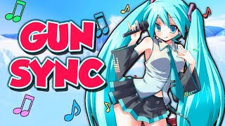 ♪ Ievan Polkka ♪  Overwatch Gun Sync  Hatsune Miku Vocaloid [upl. by Enyala]