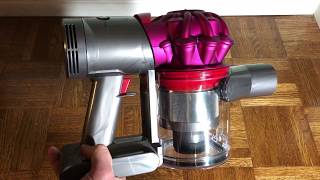 How to Remove the Bin on the Dyson V7 Remove the Clear Part [upl. by Balbur]