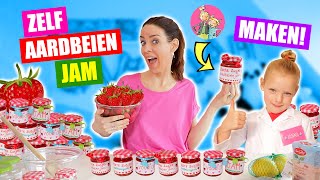 WE BEGINNEN EEN JAMFABRIEK IN ONS HUIS We Leren Zelf Jam Maken ♥DeZoeteZusjes♥ [upl. by Just]