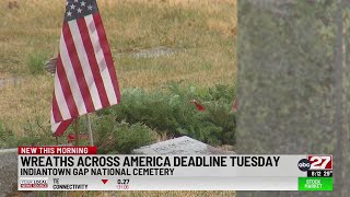 Volunteers needed for Ft Indiantown Gap Wreaths Across America [upl. by Dilahk71]