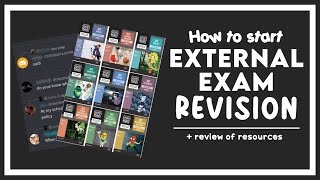 How to start revising for the QCE external exams [upl. by Arednaxela]