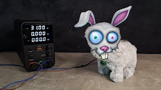 This Bunny Toy Went Crazy When I Applied Him To High Voltage [upl. by Appel]