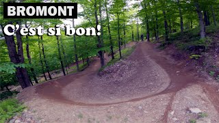 This bike park is fantastic  Bromont [upl. by Mansoor]