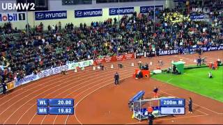 Usain Bolt 1979 200M Oslo Diamond league 2013 [upl. by Etteuqaj]