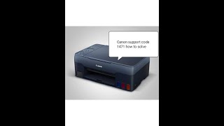 How to solve Canon error code 1471 Bk Canon G2020 amp G2021 amp G2060 amp G3020 [upl. by Linkoski]