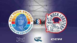 Swayzes VS Rock Lobsters  Div 8  6th December  IceHQ Rec League ice hockey [upl. by Etteoj]