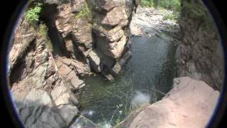 Fawns leap swimming hole [upl. by Bittner]