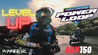 Power Loop Endurance Challenge  A Test of Bike and Physical Endurance  Honda ADV150  1000KM [upl. by Andri]