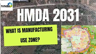 Manufacturing Use Zone  HMDA Master Plan 2031 [upl. by Mariele]