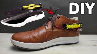 I generate electricity by walking  How to Generate free energy with smart shoes [upl. by Orelle]