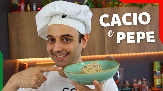 SPAGHETTI CACIO E PEPE RICETTA PERFETTA [upl. by Gilmour]