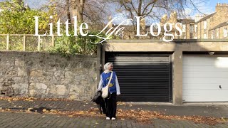 Little Life Logs in Edinburgh  Short Getaway Paint amp Connect and Bakery Hunt [upl. by Felicdad517]