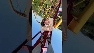 The FirstPerson View Of The Roller Coaster Is So ExcitingAsmr Bungee Jumping Funny Shorts [upl. by Olds]