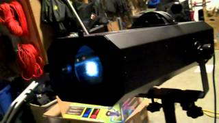 Chauvet DJ Follow Spot LED 75ST DJ Jer Shop Time [upl. by Haniraz]