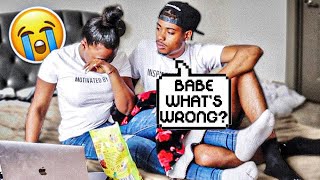 RANDOMLY CRYING PRANK ON BOYFRIEND   CUTE REACTION  BOYFRIEND VS GIRLFRIEND [upl. by Anibla]