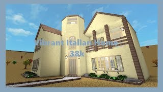 Bloxburg Vibrant Italian Home 38k [upl. by Sinnylg697]