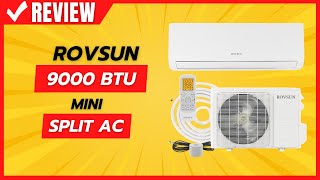 ROVSUN 9000 BTU Mini Split AC Review [upl. by Hootman845]