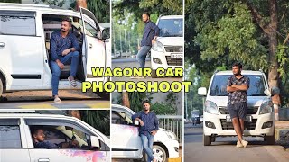 Photoshoot Poses on Wagon r at Haj Bhawan  Patna Bihar  Nikon 5300D  70300mm Lens [upl. by Gujral]