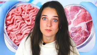 ¿ADIÓS A LA CARNE 🥩 CARNE ARTIFICIAL DE LABORATORIO [upl. by Yeltsew]