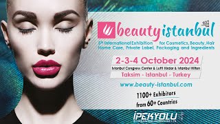 5th BEAUTYISTANBUL Exhibition 24 October 2024 TaksimIstanbulTurkey [upl. by Tacklind986]