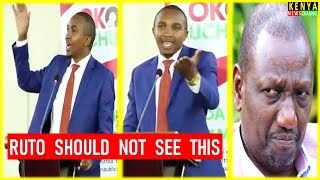 Morara Kebaso imitates Ruto perfectly infront of an Audience [upl. by Ji]