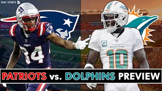 Patriots vs Dolphins Preview Injury Report Analysis Keys to The Game Prediction  NFL Week 5 [upl. by Sowell]