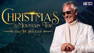 Andrea Bocelli Christmas from the Mountain Top with the Bocellis  TBN [upl. by Hedwig298]