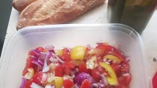 Salade tomate oignon marocaine [upl. by Htor]