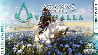 EXPLORING HIDDEN QUESTS AND TREASURES  Assassins Creed Valhalla Walkthrough Gameplay Part 15 [upl. by Ayanej79]