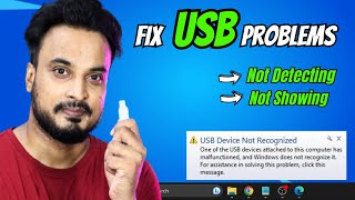 Fix USB Not Showing or Not Recognized in Windows 1011 2023 Hindi [upl. by Nyar252]