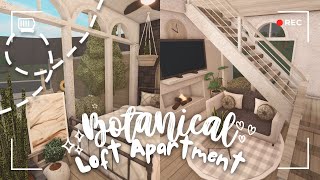 bloxburg  ꒰ 38k ꒱ 🌻 botanical loft apartment ꒰ no gamepass build amp tour ꒱ [upl. by Nachison]